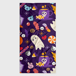 Бандана-труба HALLOWEEN BTS BT21 PATTERN БТ21 БТС ХЕЛЛОУИН, цвет: 3D-принт — фото 2