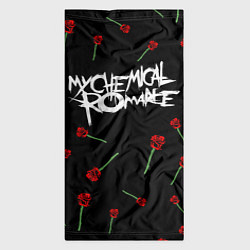 Бандана-труба MY CHEMICAL ROMANCE РОЗЫ MCR ROSES, цвет: 3D-принт — фото 2