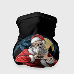Бандана-труба Дед Мороз с Любовью, цвет: 3D-принт