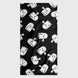 Бандана-труба ПРИВИДЕНИЯ УЗОР HALLOWEEN, цвет: 3D-принт — фото 2