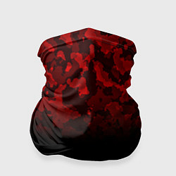 Бандана BLACK RED CAMO RED MILLITARY