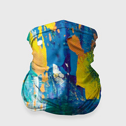 Бандана-труба Краской по ткани, цвет: 3D-принт
