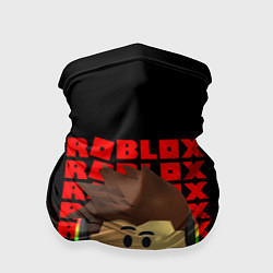 Бандана-труба ROBLOX LEGO FACE УЗОР СОТЫ, цвет: 3D-принт