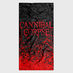 Бандана-труба CANNIBAL CORPSE, БРЫЗГИ КРАСОК ЧЕРЕПА, цвет: 3D-принт — фото 2