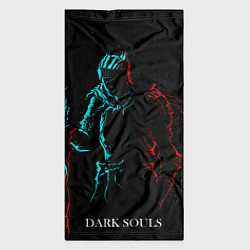 Бандана-труба Dark Souls NEON Силуэт, цвет: 3D-принт — фото 2