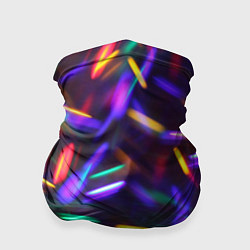 Бандана-труба Новогодние Фонарики, цвет: 3D-принт