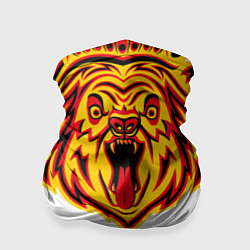 Бандана-труба Бардак- медведь крупный, цвет: 3D-принт