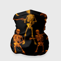 Бандана-труба Гибкие кости, цвет: 3D-принт