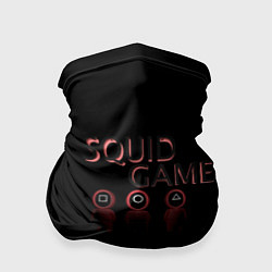 Бандана-труба SQUID GAME СОТРУДНИКИ - ИГРА В КАЛЬМАРА, цвет: 3D-принт