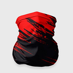 Бандана-труба Красная краска брызги, цвет: 3D-принт