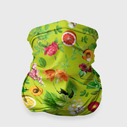 Бандана-труба Летнее настроение - фрукты, цвет: 3D-принт