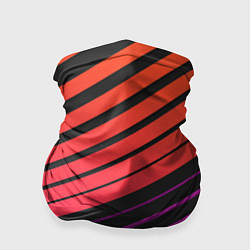 Бандана-труба Линии градиентGradient Polygon Lines, цвет: 3D-принт