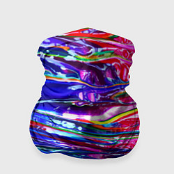 Бандана-труба Абстракция масляными красками, цвет: 3D-принт