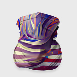 Бандана-труба Красочные полосы, цвет: 3D-принт