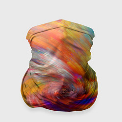 Бандана-труба MULTICOLORED SWIRLS, цвет: 3D-принт