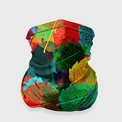 Бандана-труба Colored leaves, цвет: 3D-принт