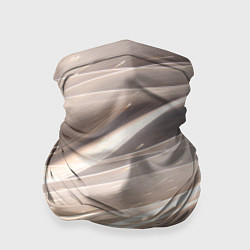 Бандана-труба Абстрактные волны и огни бесконечности, цвет: 3D-принт