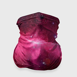 Бандана-труба Рубиновая туманность, цвет: 3D-принт