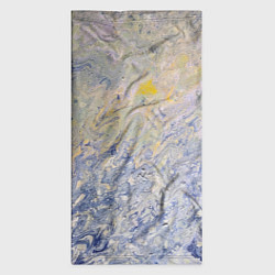 Бандана-труба Абстрактное множество мазков серой краски, цвет: 3D-принт — фото 2