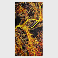 Бандана-труба Фрактальные перья, цвет: 3D-принт — фото 2