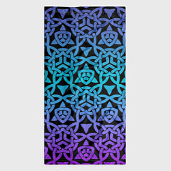 Бандана-труба Градиентный сложный узор, цвет: 3D-принт — фото 2