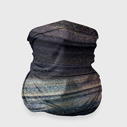 Бандана-труба Волны блестящего тёмного песка, цвет: 3D-принт