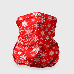 Бандана-труба Merry christmas new year, цвет: 3D-принт