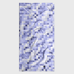 Бандана-труба Пиксельная абстракция из квадратов, цвет: 3D-принт — фото 2