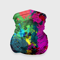 Бандана-труба Всплеск эмоций, цвет: 3D-принт