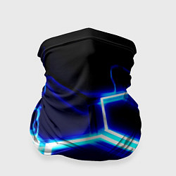 Бандана-труба Neon abstraction plates storm, цвет: 3D-принт