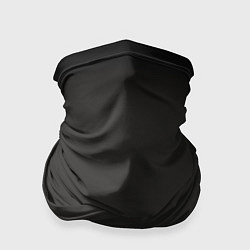 Бандана-труба Черная виньетка для черного, цвет: 3D-принт
