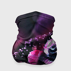 Бандана-труба Цветок сделанный нейросетью, цвет: 3D-принт