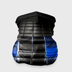 Бандана Хромированные кубы абстракция