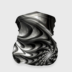 Бандана-труба Abstract fractal grey, цвет: 3D-принт