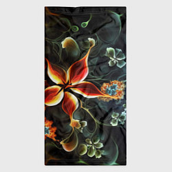 Бандана-труба Абстрактные цветы, цвет: 3D-принт — фото 2