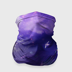 Бандана-труба Фиолетовый необъятный космос, цвет: 3D-принт