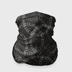 Бандана-труба Круговые руны, цвет: 3D-принт