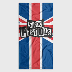 Бандана-труба Sex Pistols - панк рок, цвет: 3D-принт — фото 2