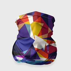 Бандана-труба Мозаичный узор, цвет: 3D-принт