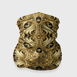 Бандана-труба Золотая кольчуга, цвет: 3D-принт