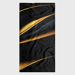 Бандана-труба Black gold texture, цвет: 3D-принт — фото 2