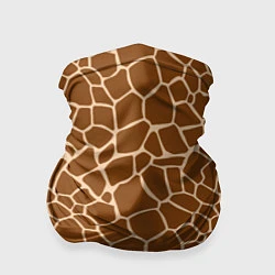 Бандана-труба Пятнистая шкура жирафа, цвет: 3D-принт