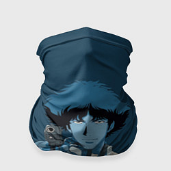 Бандана-труба Spike Spiegel blue, цвет: 3D-принт