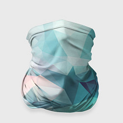 Бандана-труба Небо из геометрических кристаллов, цвет: 3D-принт