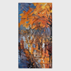 Бандана-труба Осенний город импрессионизм, цвет: 3D-принт — фото 2