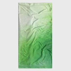 Бандана-труба Зелёные пиксели, цвет: 3D-принт — фото 2