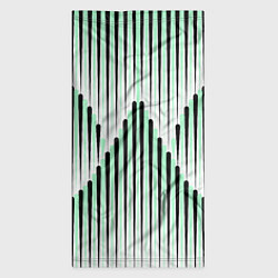 Бандана-труба Зеленый геометрический круглый узор, цвет: 3D-принт — фото 2