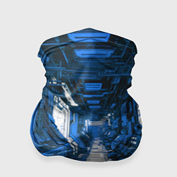 Бандана-труба Синяя комната киберпанк, цвет: 3D-принт
