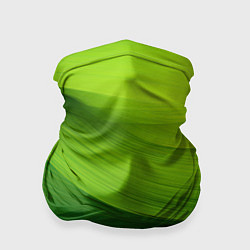 Бандана-труба Зеленая абстракция, цвет: 3D-принт
