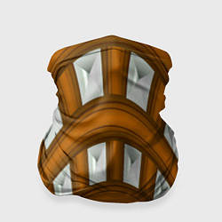Бандана-труба Деревянные своды, цвет: 3D-принт